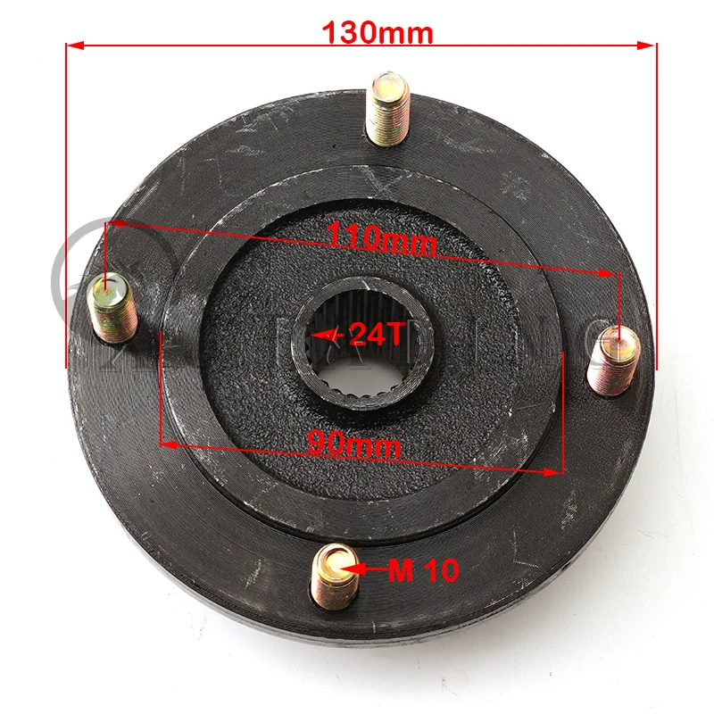 17T 23T 24T 28T 31T 32T 38T Rear Wheel Hub Sprocket Hub For China 50cc-250cc ATV Go Kart UTV Buggy Golf Cart Quad Bike Parts
