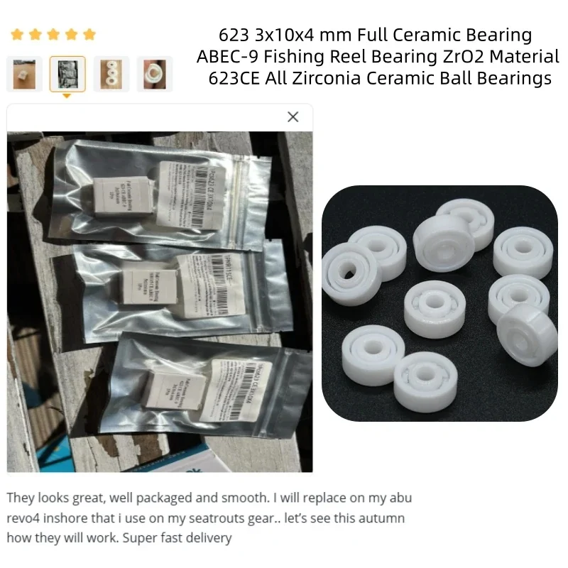 1P/2P/3P MR95CE 5X9X3 mm Full Ceramic Bearing ABEC-9 Full ZrO2 Ceramic Ball Bearing Zirconia Bearing 3x6x2.5mm 4x7x2.5mm 5x8x2mm