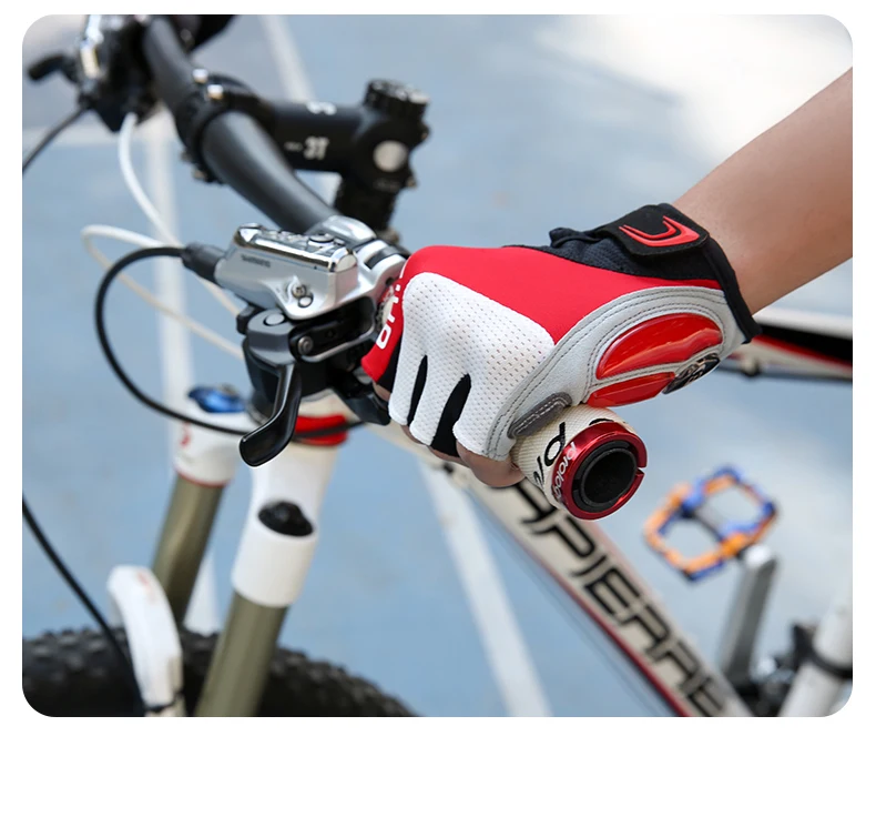 Giyo Half Finger Cycling Gloves Gel Palm Anti-Shock Wipe Sweat Design Lycra Fabric Mitten  MTB Road Bicycle Fingerless Glove