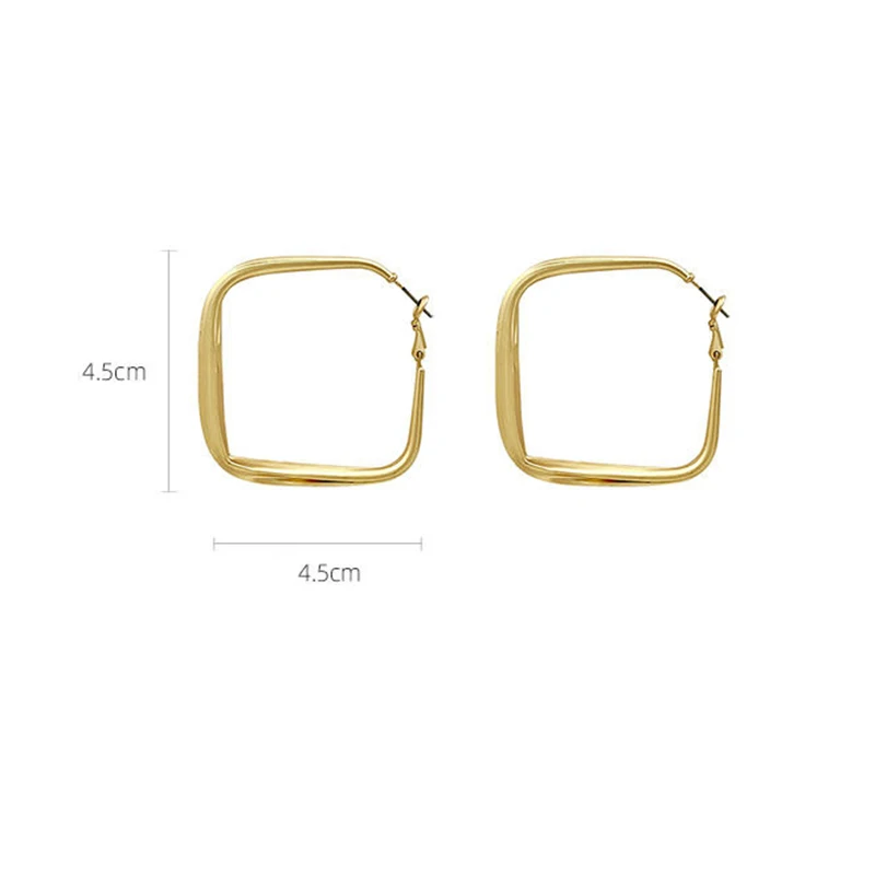 2022 New Women Stainless Steel Unusual Chain Earrings Fashion Drop Earrings 2021 Punk Gothic Chain Earrings For Female Jewelry
