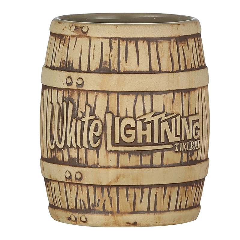 Tiki Mugs Ceramic Hawaiian Luau Party Mugs Drinkware, Cute Exotic Cocktail Glasses, Tiki Bar