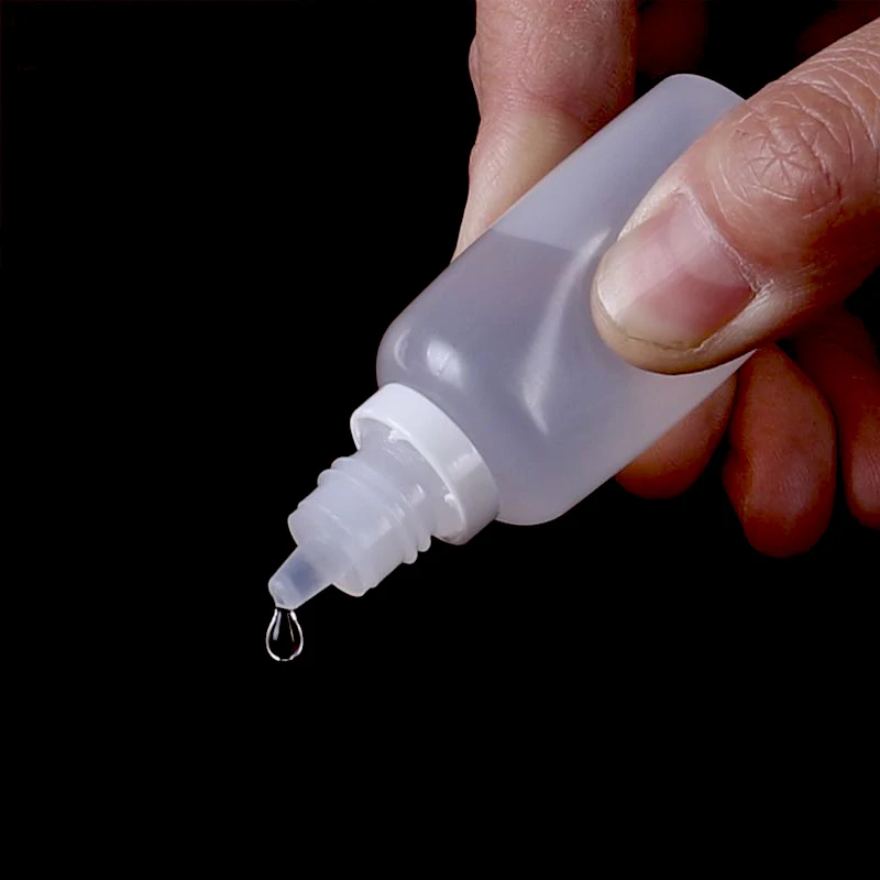 Dropper Bottles Squeezable Eye Drop Bottle Empty Plastic Liquid Eyedrops Vial 3ml 5ml 10ml 15ml 20ml 30ml 50ml 100ml