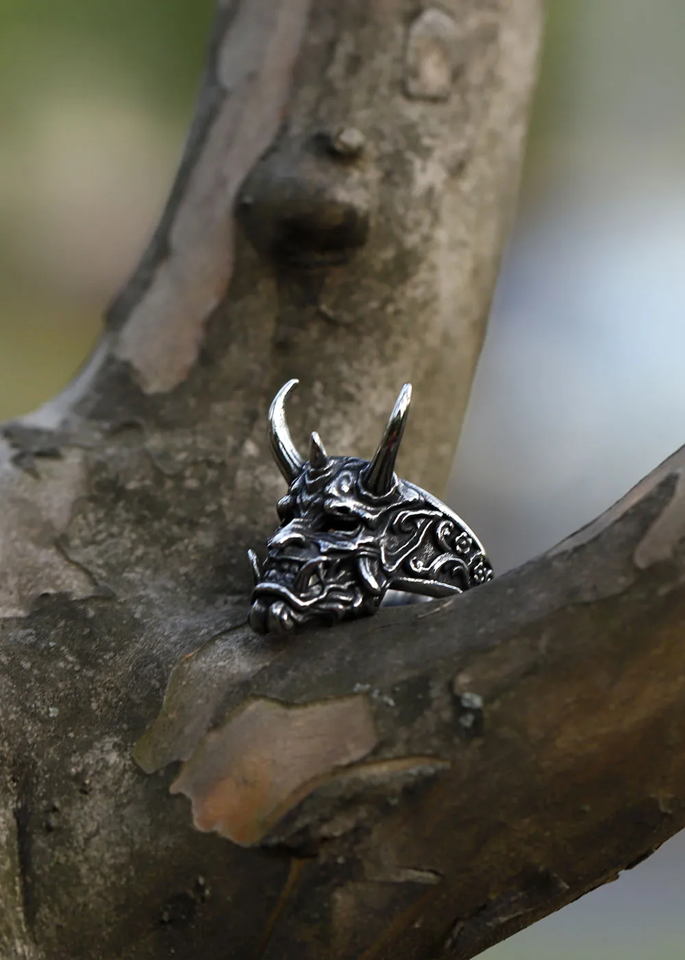 2022 NEW Men's 316L stainless-steel rings Dropshipping Retro Devil Skull Demon gothic punk FASHION Jewelry Gifts free shipping