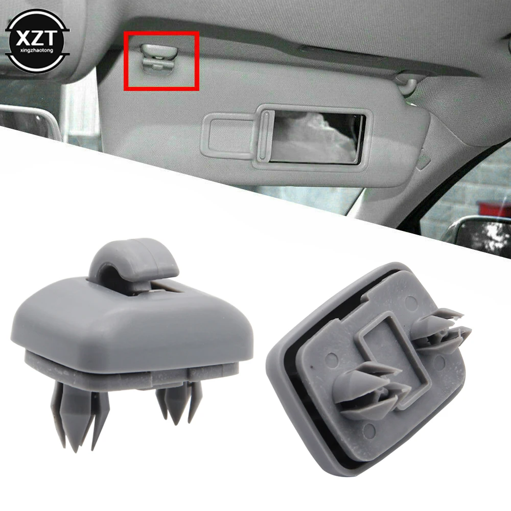 Hot Sale Car Sun Visor Retainer Hook Fastener Clip Holder Bracket for Audi A1 A3 A4 A5 Q3 Q5(8E0 857 562)A7 B6 B7 B8 S4 S5