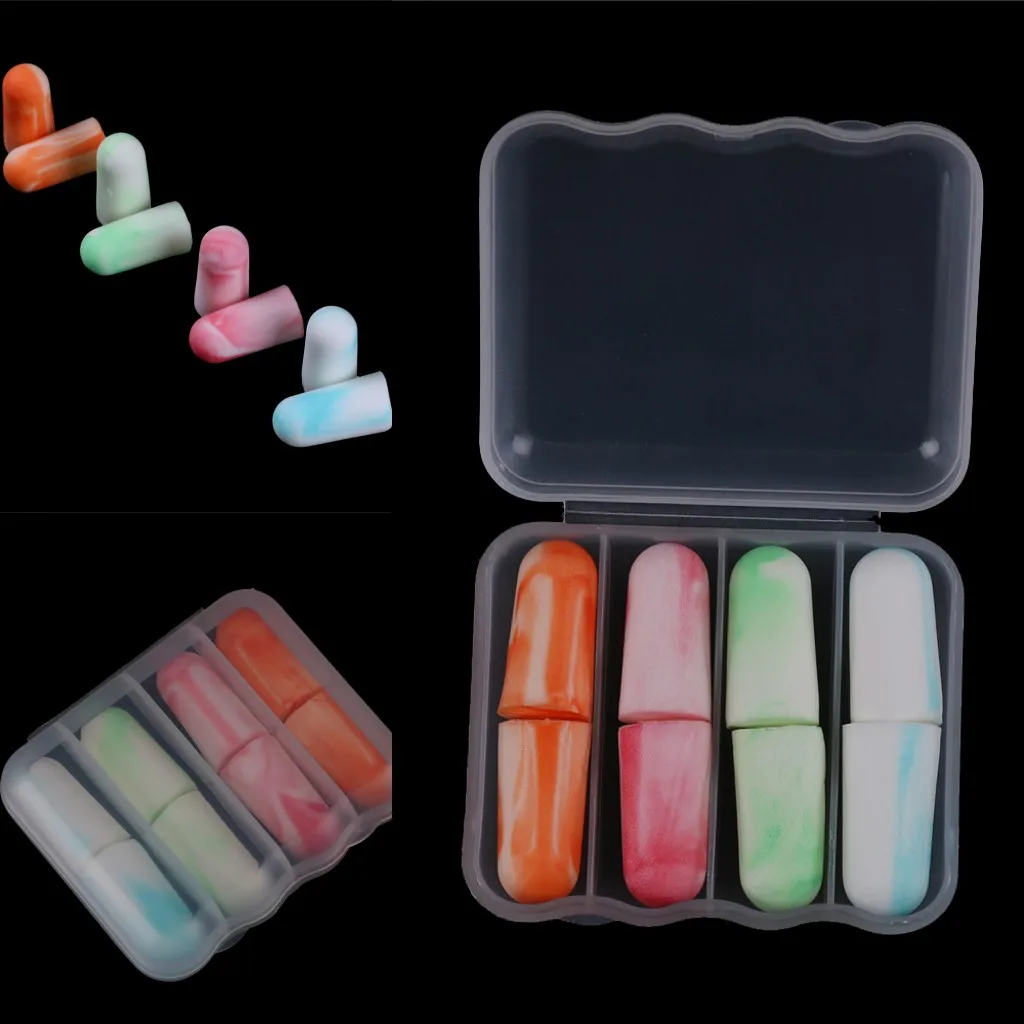 10 Pairs Soft Anti-Noise Ear Plug Waterproof Swimming Silicone Swim Earplugs For Adult Children Swimmers Diving