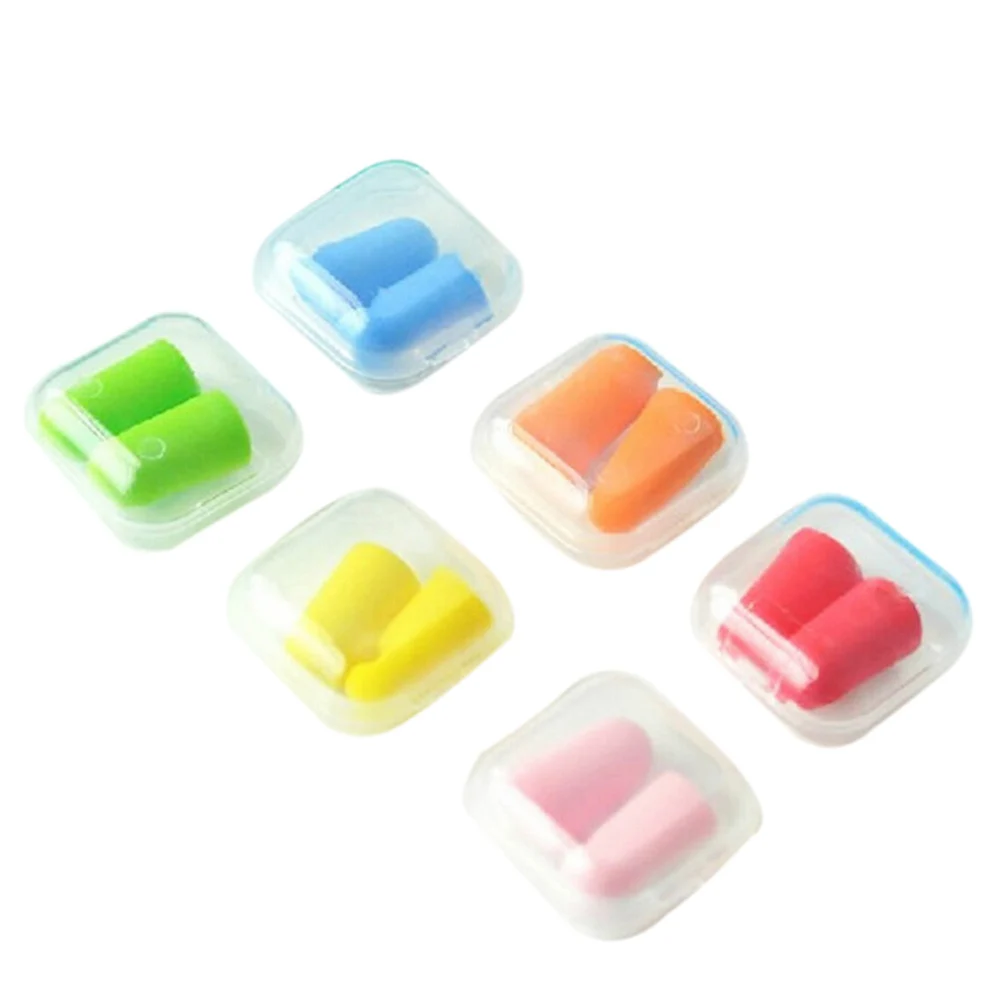 10 Pairs Soft Anti-Noise Ear Plug Waterproof Swimming Silicone Swim Earplugs For Adult Children Swimmers Diving