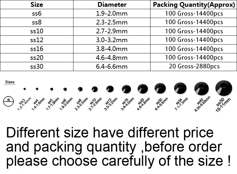 JUNAO 100Gross SS6 SS10 SS12 SS16 SS20 SS30 AB Color Glass Rhinestones Bulk Non Hotfix Flatback Strass DIY Nail Crystal Stones