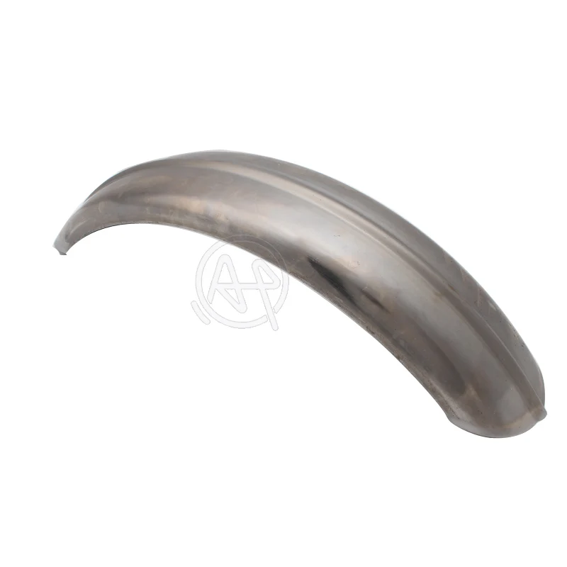 5''/6'' Wide Raw Steel Ribbed Bobber Fender for Yamaha XS650 Harley Sportster Bobber Chopper Hardtail Triumph