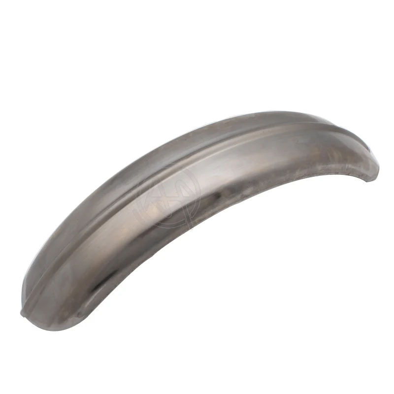 5''/6'' Wide Raw Steel Ribbed Bobber Fender for Yamaha XS650 Harley Sportster Bobber Chopper Hardtail Triumph