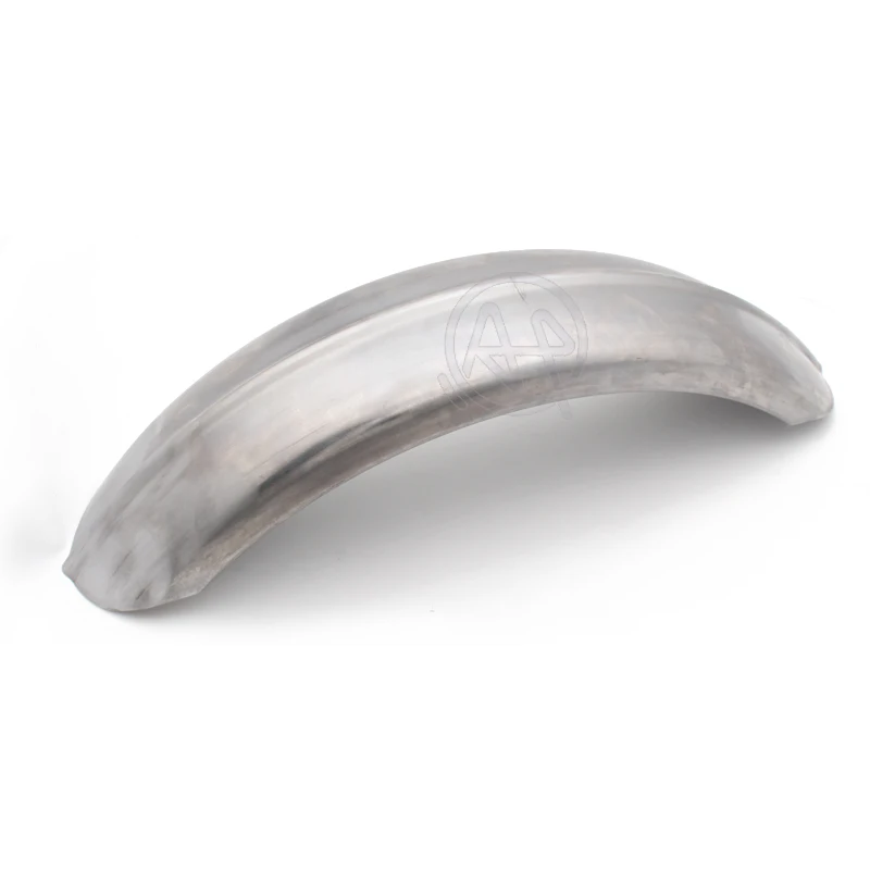 5''/6'' Wide Raw Steel Ribbed Bobber Fender for Yamaha XS650 Harley Sportster Bobber Chopper Hardtail Triumph