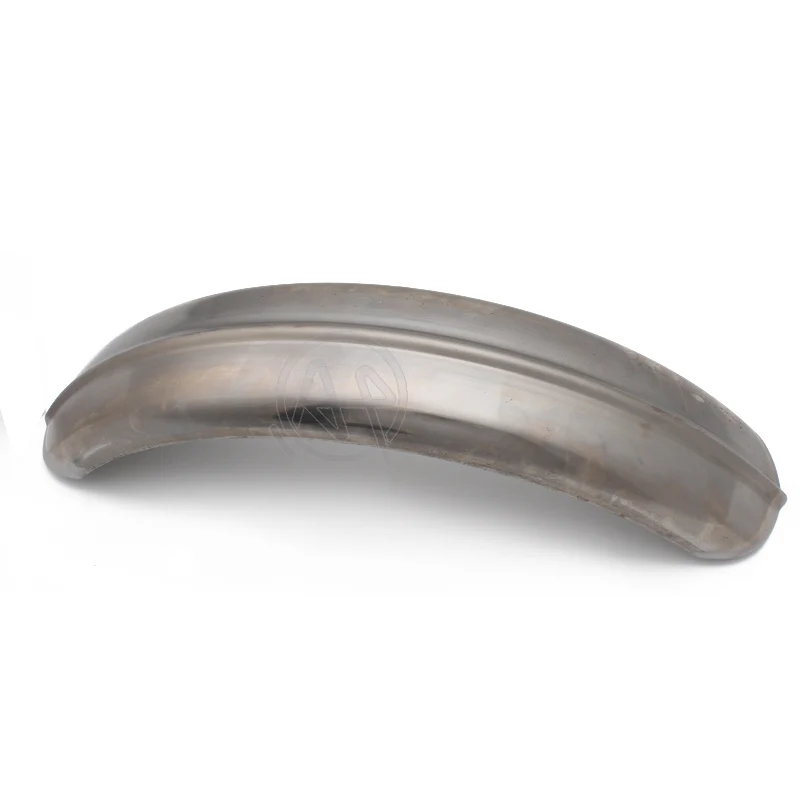 5''/6'' Wide Raw Steel Ribbed Bobber Fender for Yamaha XS650 Harley Sportster Bobber Chopper Hardtail Triumph