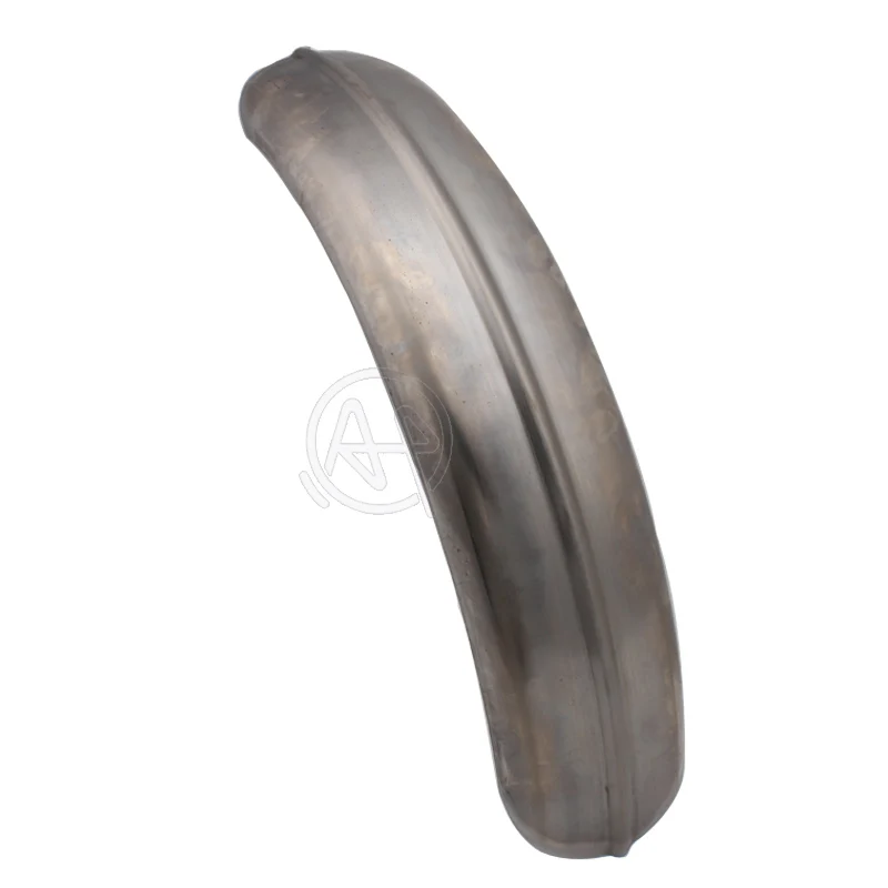 5''/6'' Wide Raw Steel Ribbed Bobber Fender for Yamaha XS650 Harley Sportster Bobber Chopper Hardtail Triumph