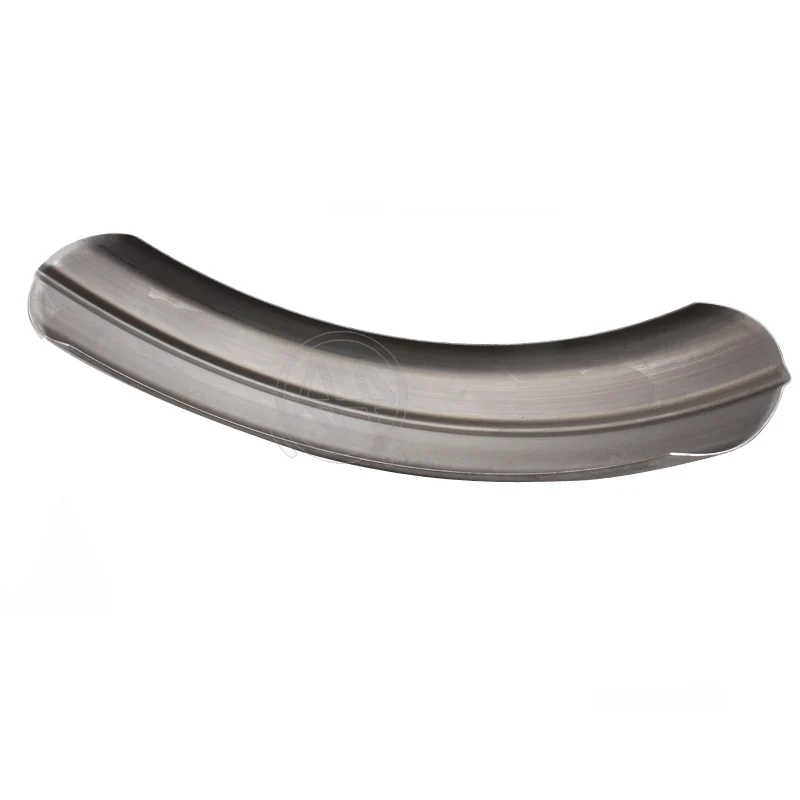 5''/6'' Wide Raw Steel Ribbed Bobber Fender for Yamaha XS650 Harley Sportster Bobber Chopper Hardtail Triumph
