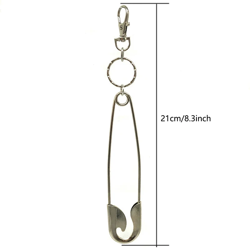 Fashion Women Punk Chains For Pants Women Girls Wallet Keychain Key Chains On Jeans Hipster Jewelry Accessories