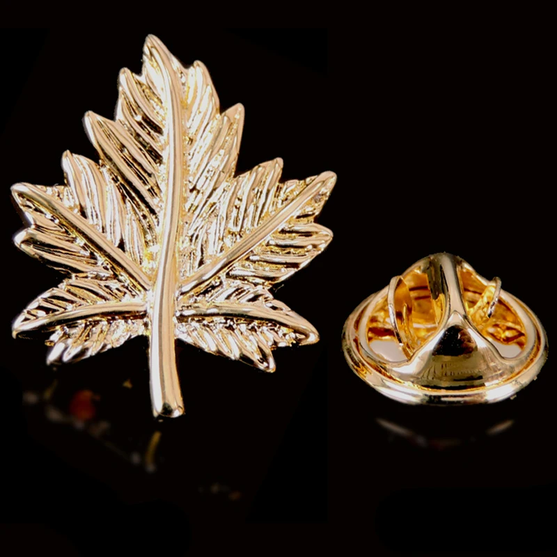 Fashion Brooch Golden Anchor Crown Saxophone Music Wing Horn Stars Golf For Men's Suit Collar Lapel Brooches Pin Party Jewelry
