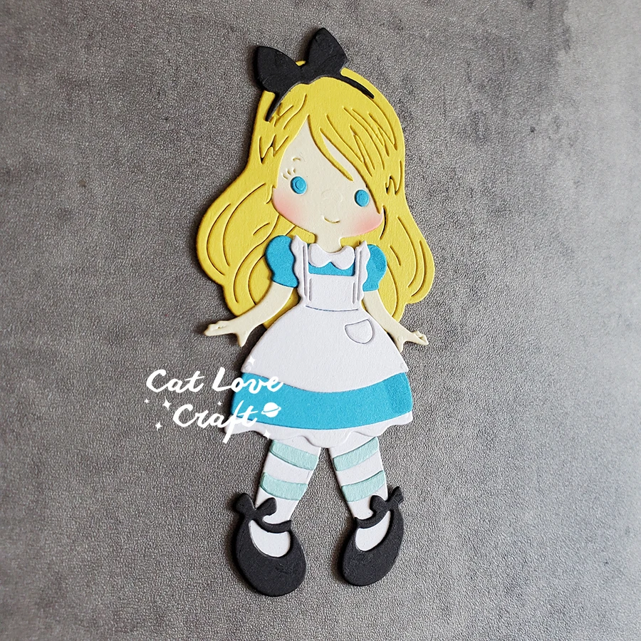 Catlove Fairy tale characters Metal Cutting Dies Scrapbooking Stencil Die Cuts Card Making DIY Craft Embossing New Dies For 2021