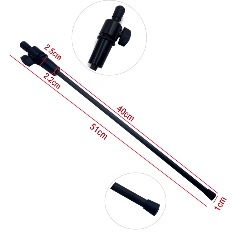 1pc Cello End Tail Carbon Fiber 4/4 3/4 1/2 1/4 Stretch Shrink Freely Ebony Adjustable Endpin, Cello Accessories