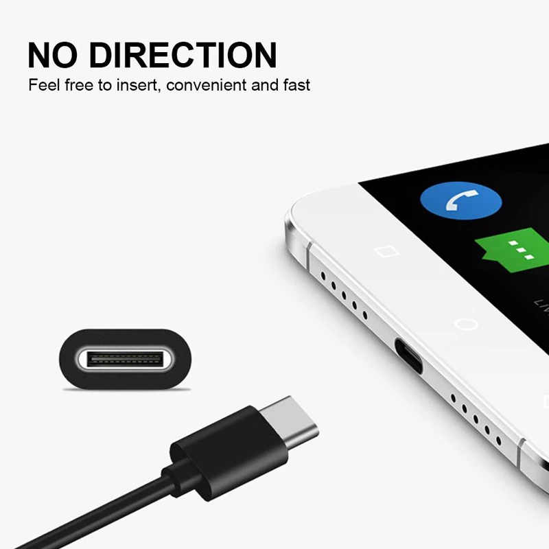 Type-C USB Cable For Samsung S20 FE Ultra S10 S9 S8 Plus A12 A32 A42 A52 5G A31 A41 Note 8 9 10 Pro 2A Fast Charging Data Cable