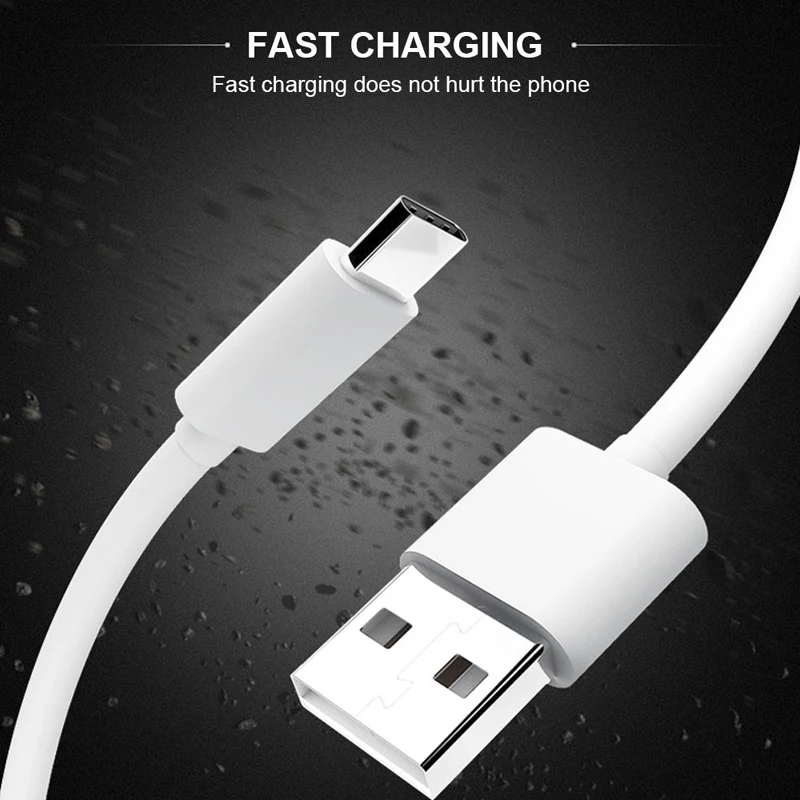 Type-C USB Cable For Samsung S20 FE Ultra S10 S9 S8 Plus A12 A32 A42 A52 5G A31 A41 Note 8 9 10 Pro 2A Fast Charging Data Cable