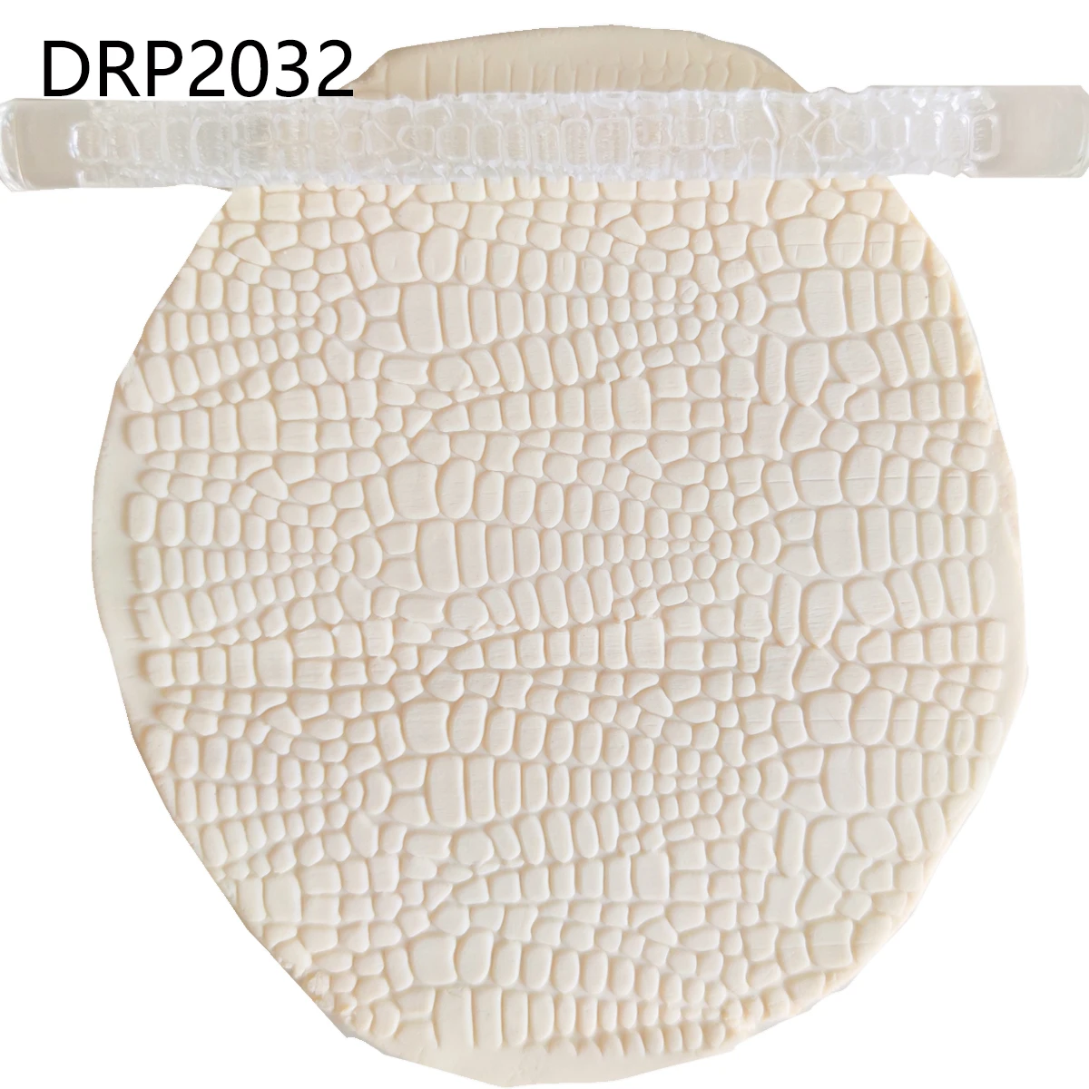 Kitchen Accessories Bakery Dough Tools Fondant Decoration Acrylic Embossed 3D Rolling Pin With Pattern