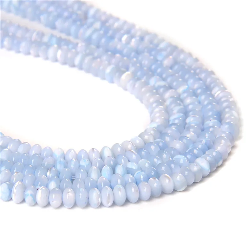 Colorful Natural Freshwater Shell Tube Beads Dyed Mother of Pearl Shell Loose Beads for Jewelry Making DIY Bracelet Necklace 15"