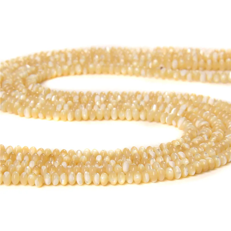 Colorful Natural Freshwater Shell Tube Beads Dyed Mother of Pearl Shell Loose Beads for Jewelry Making DIY Bracelet Necklace 15"