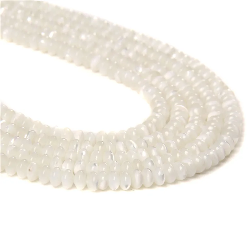 Colorful Natural Freshwater Shell Tube Beads Dyed Mother of Pearl Shell Loose Beads for Jewelry Making DIY Bracelet Necklace 15"