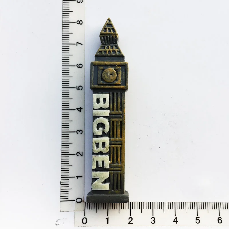 UK Tourist Souvenir British Refrigerator Sticker Manchester Oxford London Bus Big Ben Scotland Crafts Magnetic Fridge Decor