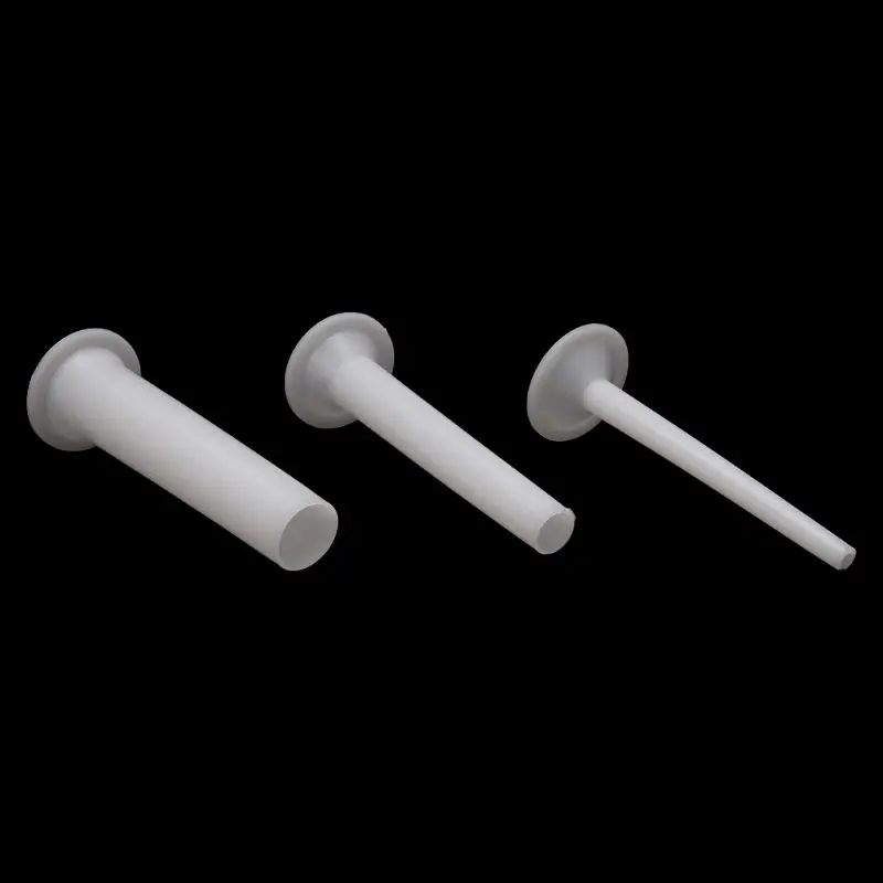 3pcs/set Grade Sausage Maker Funnel Filler Stuffer Filling Tubes DIY Manual O20 21 Dropshipping