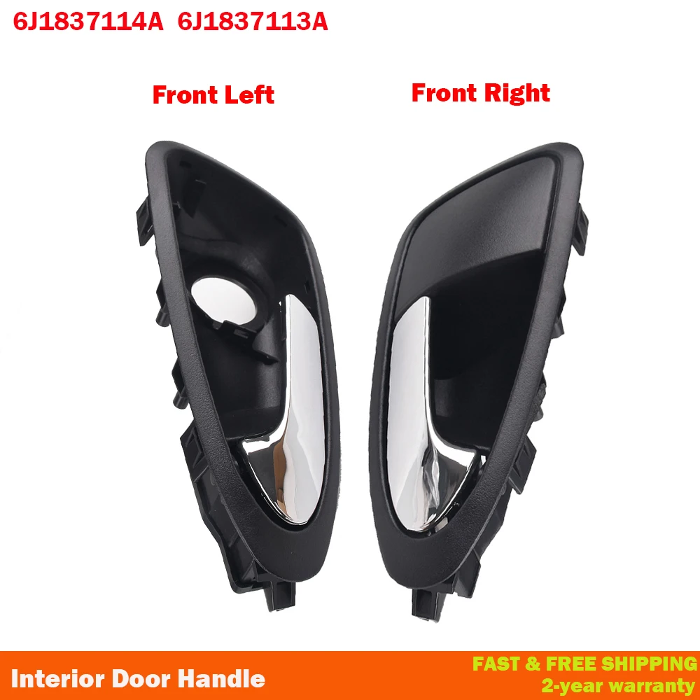 Inner Interior Car Door Handle For Seat Ibiza 2009 2010 2011 2012 2013 2014 2015 2016 2017 6J1837113A 6J1837114A Left Or Right