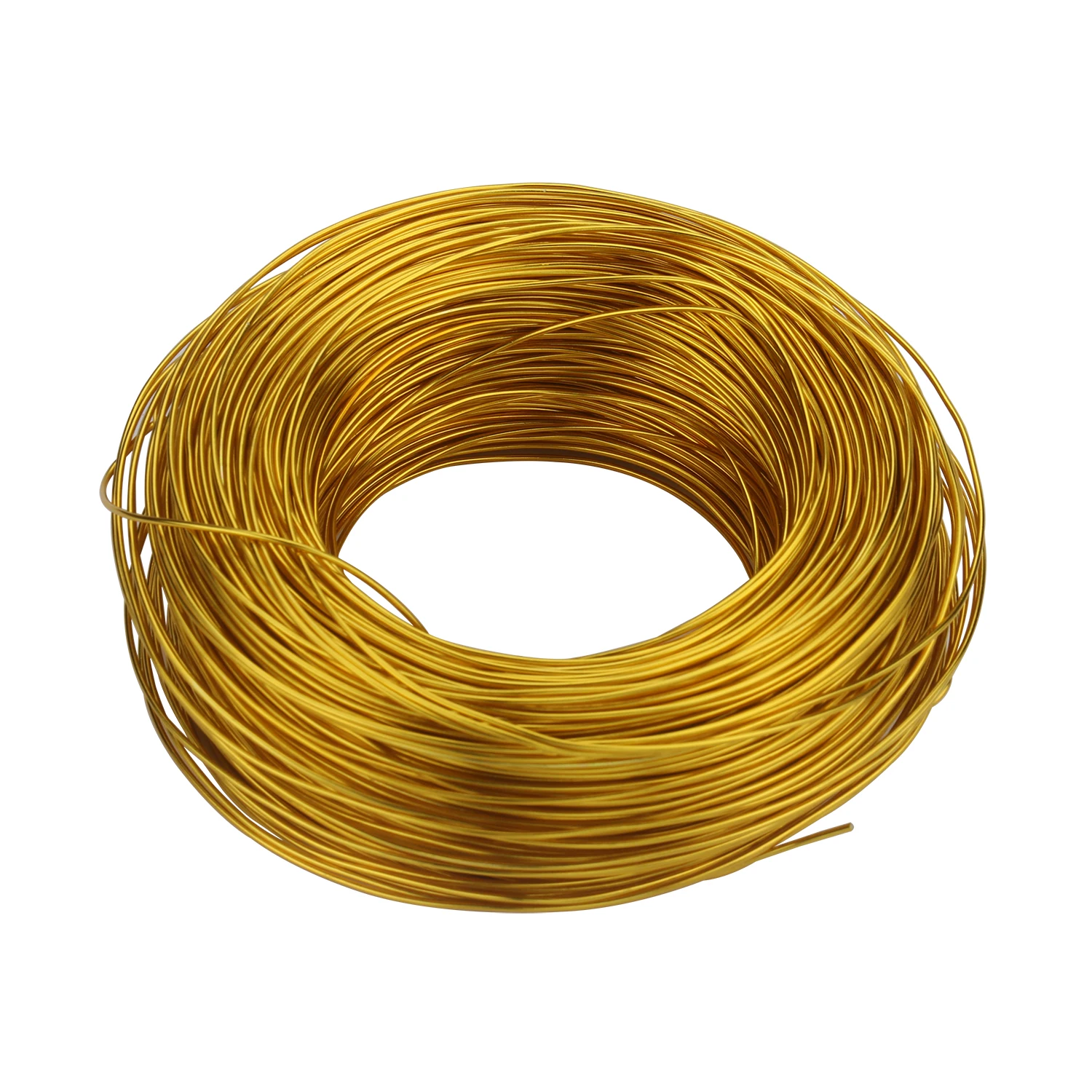 Round Aluminum Wire 1mm/1.2mm/1.5mm/2mm/2.5mm/3mm Versatile Painted Aluminium Metal Wire For DIY Jewelry Finding Accessories