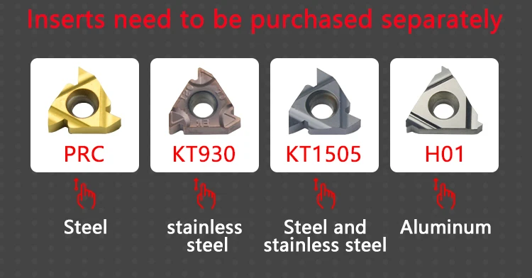 SNR0008K11 SNR/L0010K11 SNR/L0016Q16 SNR0020R22 SNR0025S22 Internal Thread Turning Tool SER SEL Lathe Cutter Bar CNC Tool Holder