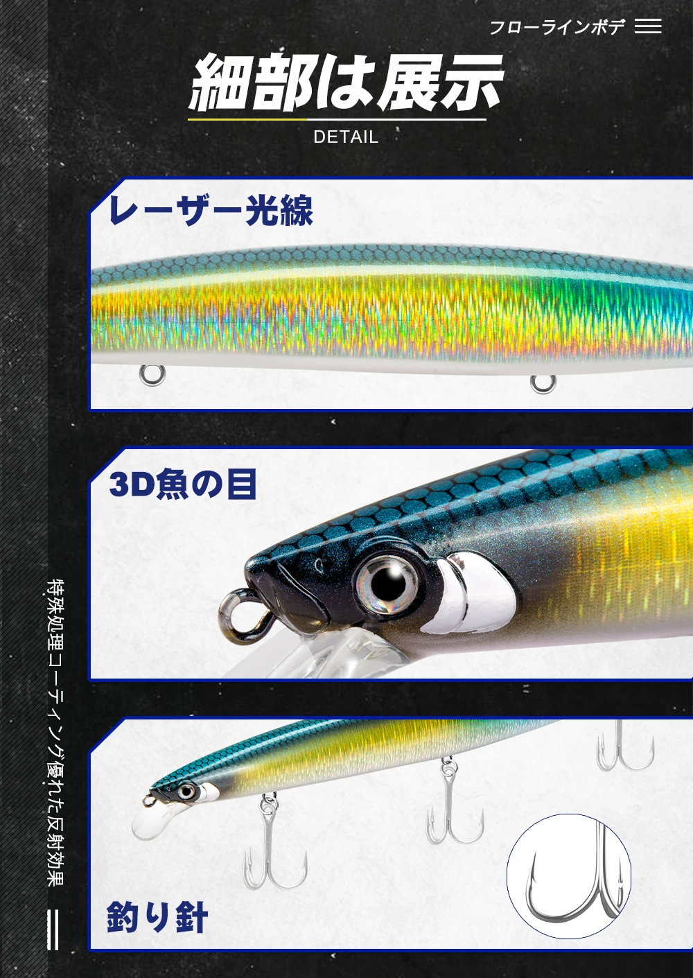 D1 Sea Fishing Lures 163mm 32g For Trout Wobbler Of Pike Floating Minnow Hard Swimbaits Spinning Lures Tackle DT5002