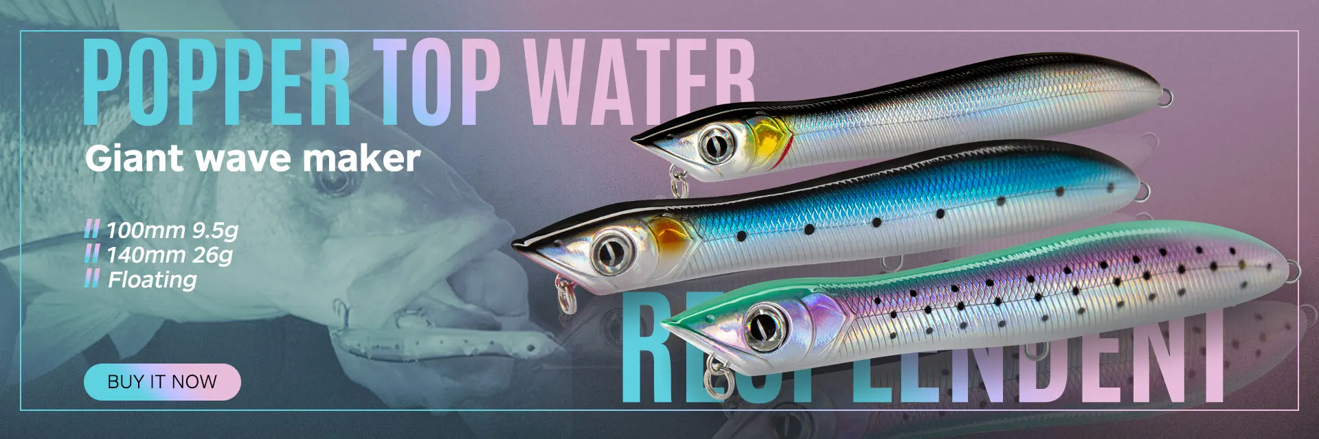 D1 Sea Fishing Lures 163mm 32g For Trout Wobbler Of Pike Floating Minnow Hard Swimbaits Spinning Lures Tackle DT5002