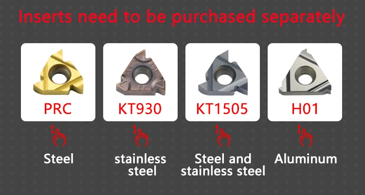 SER1010H11 SER1212H16/11 SER1616H16/11 SER2020K SER2525M External Thread Turning Tool SER SEL Lathe Cutter Bar CNC Tool Holder
