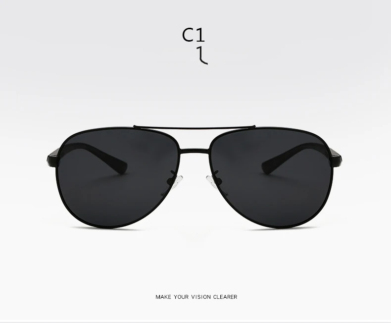 Men's Driving Prescription Lenses Sunglasses Polarized Cat Eyes Anti-Glare Short-sight Sun Glasses For Male 0 -0.5 -0.75 To -6.0