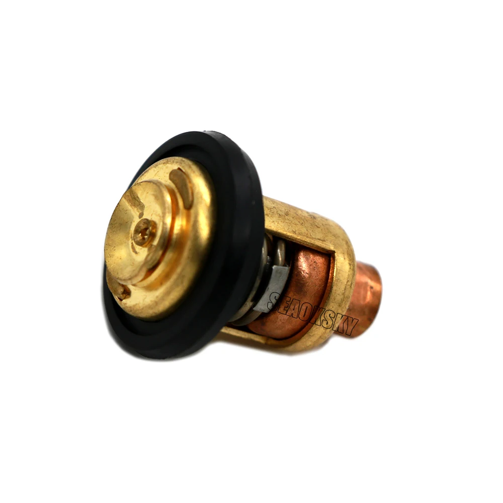 Thermostat 66M-12411-00 6G8-12411 and Gasket 62Y-12411-A1 for YAMAHA 4 stroke 2.5HP 4HP 8HP 15HP 30HP 40HP 50HP 60HP 70HP 80HP