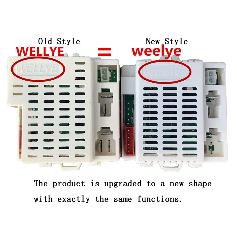 Weelye Children's Electric Car 2.4G Bluetooth Remote Control ,Receiver, Wellye,Ride On Toys Controller RX23 RX37 RX18 RX7 RX41