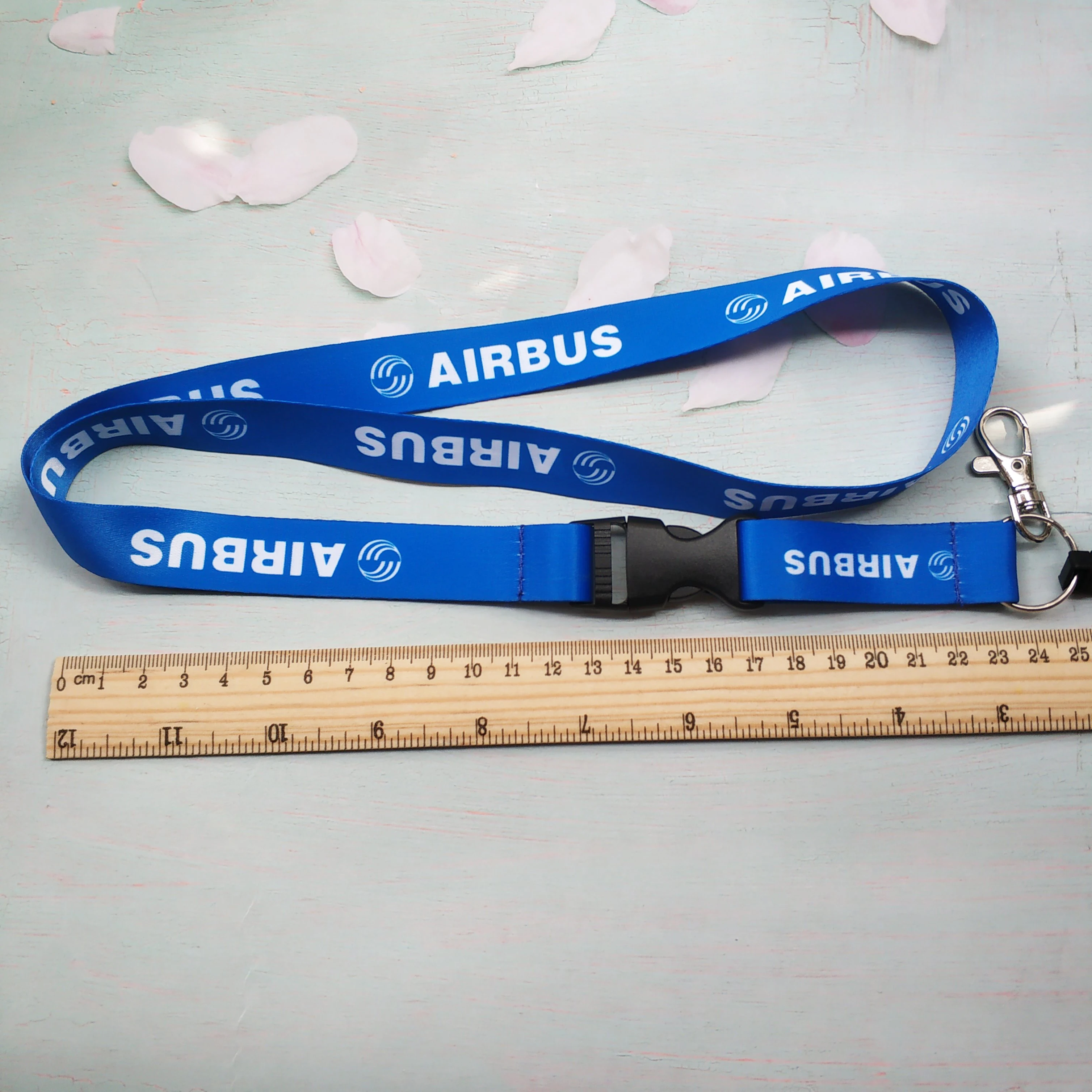 1 PC Blue AIRBUS Lanyards Neck Strap for Phone Strap BOEING Lanyard for Keys ID Card Gym USB Badge Holder CESSNA ATC Neckband