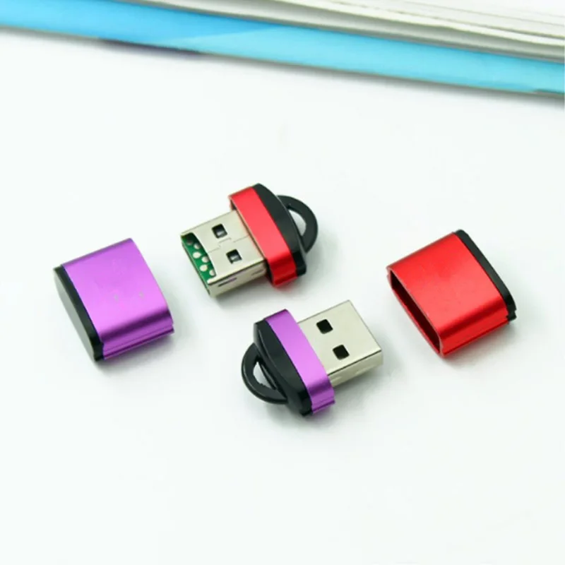 Mini High Speed USB 2.0 Card Reader For TF Micro SD Memory Card Adapter For Computer Desktop Laptop Notebooks USB cartridge