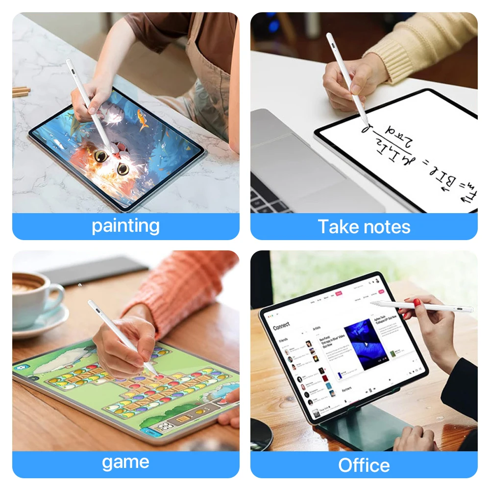 For iPad Pencil With Magnetic Attachment IPhone Pencil iPad Stylus Phone iPad Accessories Extra Long Standby Pencil Touch Pencil