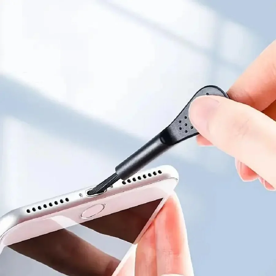 66pcs Universal Phone Speaker Port Dust Removal Cellphone Cleaner Tool Kit Set For iPhone Samsung Xiaomi Universal Phones Dust C
