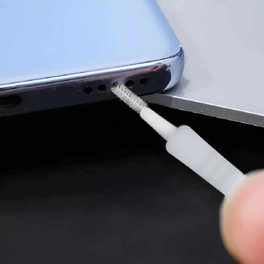 66pcs Universal Phone Speaker Port Dust Removal Cellphone Cleaner Tool Kit Set For iPhone Samsung Xiaomi Universal Phones Dust C