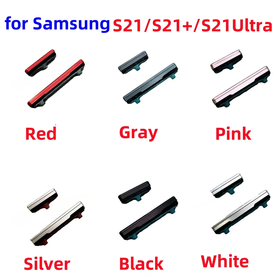 Power Buttons Volume Button For Samsung Galaxy S21 S21+ S21Plus S21FE S21Ultra SM-G991U G998N/F Side Volume Buttons Power Keys