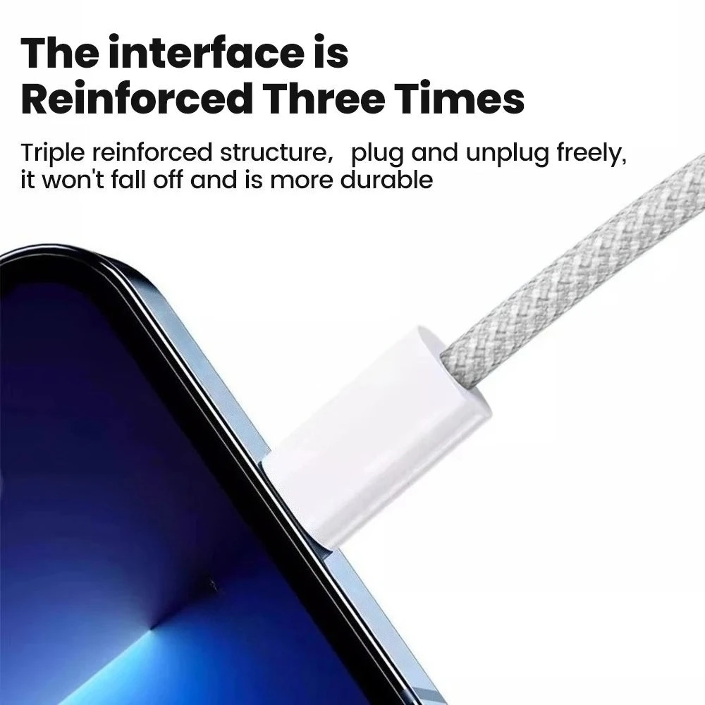 5PCS USB C Cable to USB C 100W Fast Charging Charger Cable Supports Fast Charging For iPhone 16 15 17 Samsung Xiaomi Huawei Etc