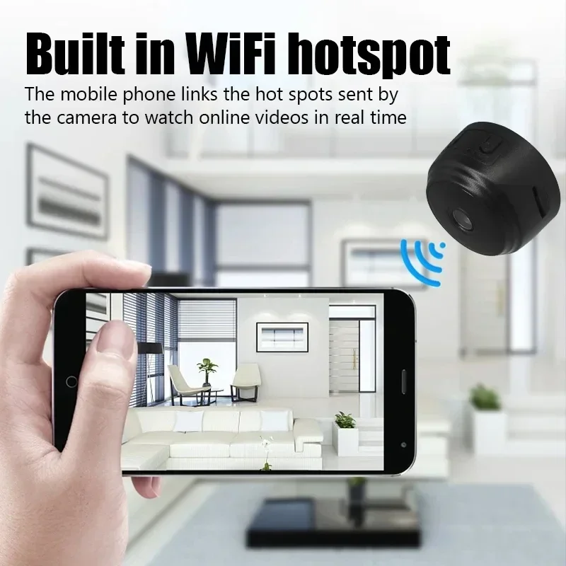 Mini A9 Wifi 1080p HD Security Camera Wireless Monitoring Security Protection Remote  Surveillance Camcorders Window Camera