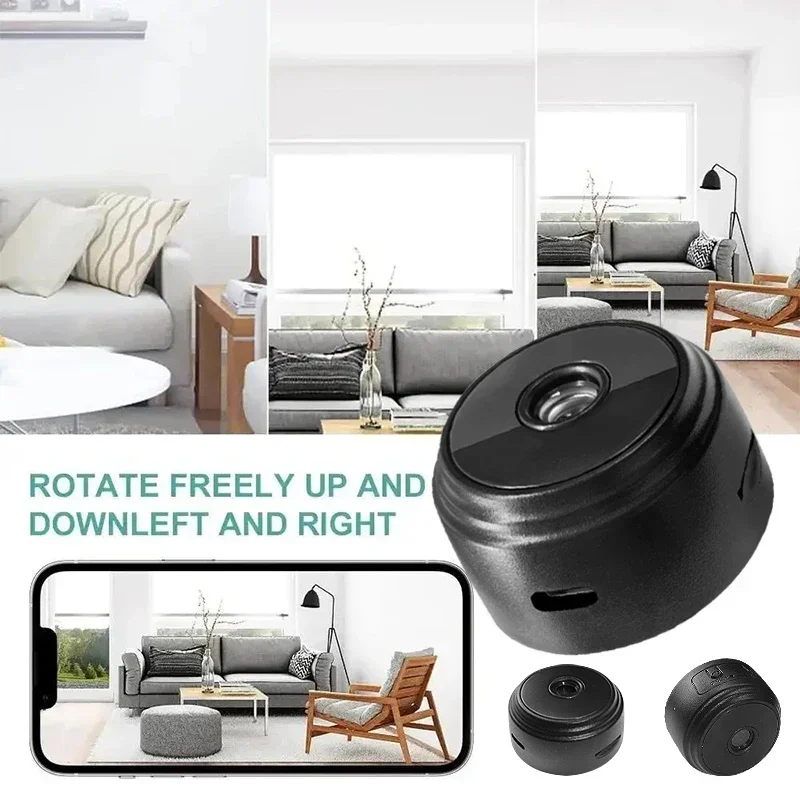 Mini A9 Wifi 1080p HD Security Camera Wireless Monitoring Security Protection Remote  Surveillance Camcorders Window Camera