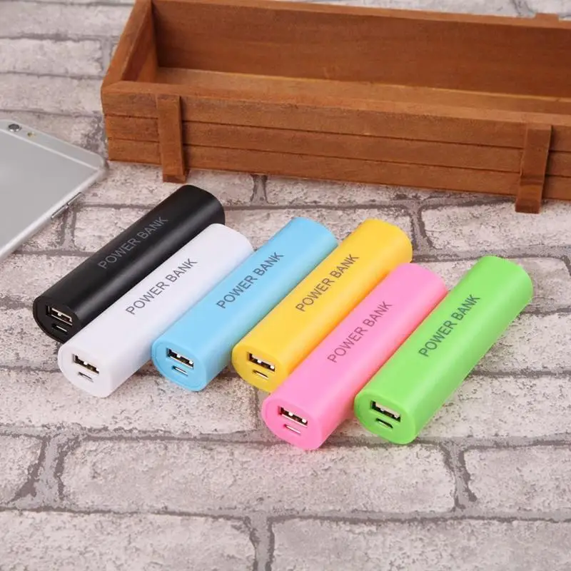 DIY 18650 Power Bank Case Portable USB Charger Box 5V Output External Battery Holder, for Phone, MP3, MP4