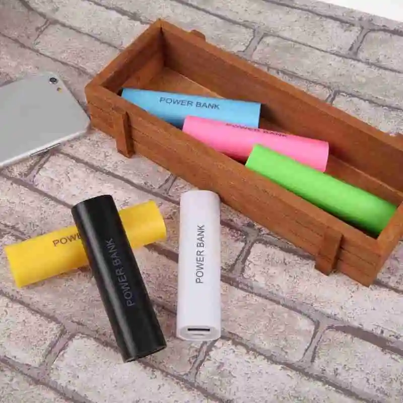 DIY 18650 Power Bank Case Portable USB Charger Box 5V Output External Battery Holder, for Phone, MP3, MP4
