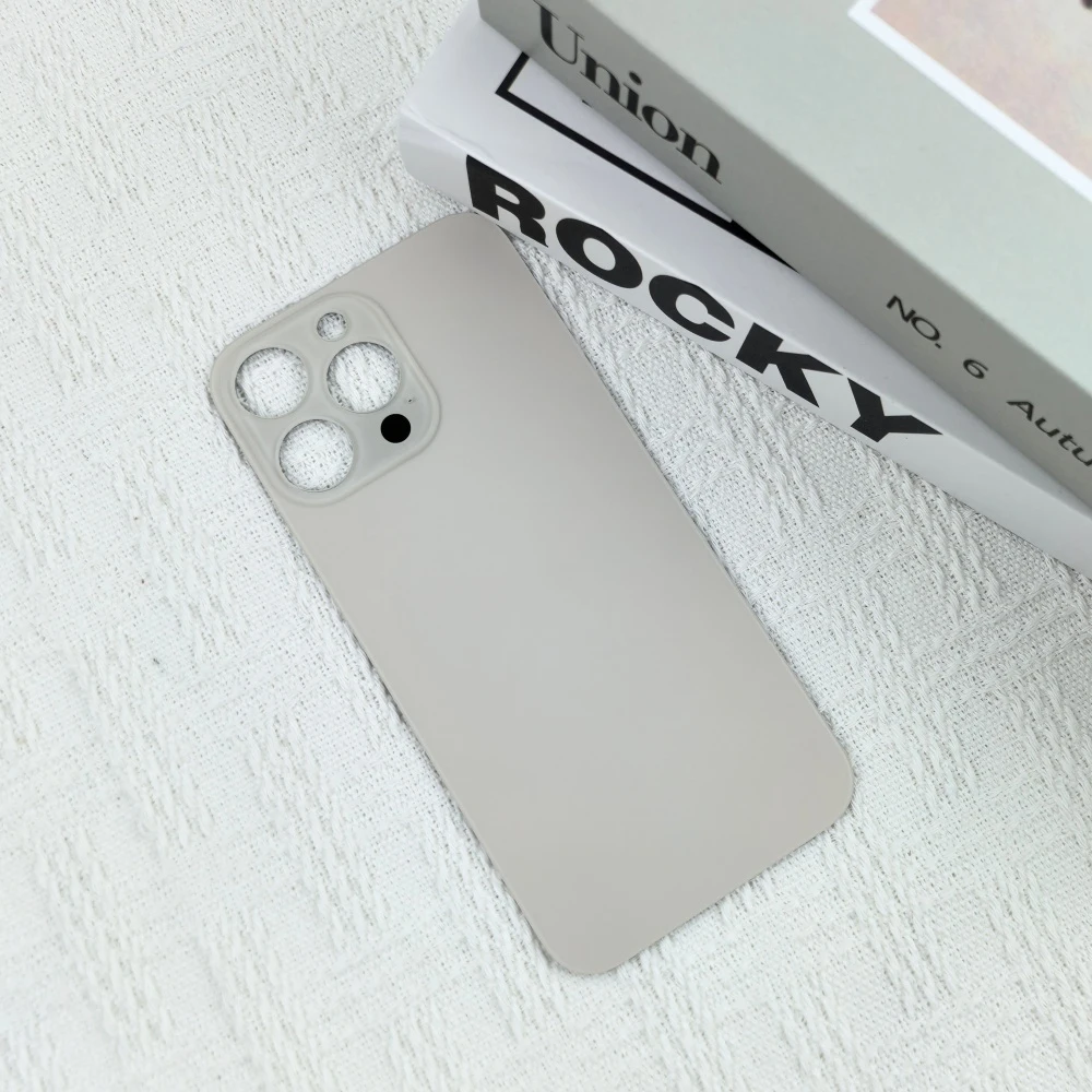 Back Cover For iPhone 14Pro/14ProMax Glass Battery Cover Door Housing Replacement Part for iPhone 14 Pro Max Battery Back Cover